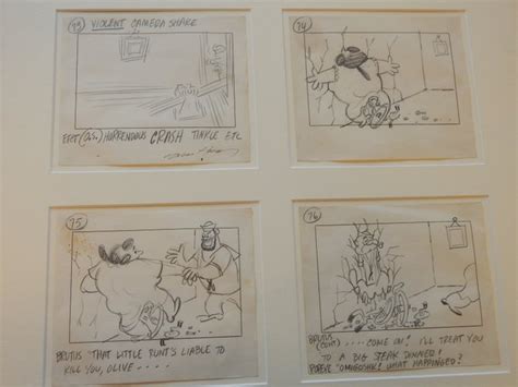 storyboard tekeningen.